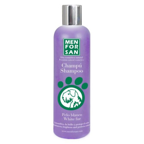 Menforsan Šampon pro zesvětlení bílé srsti pes 300ml
