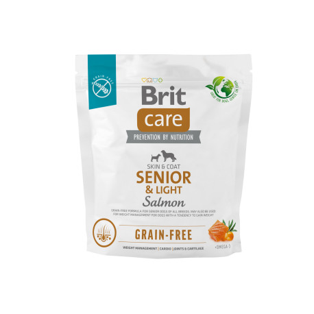 Brit Care Dog Grain-free Senior&Light 1kg