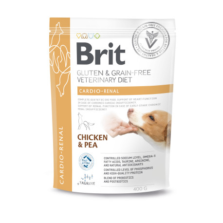Brit VD Dog GF Cardio-Renal 400g