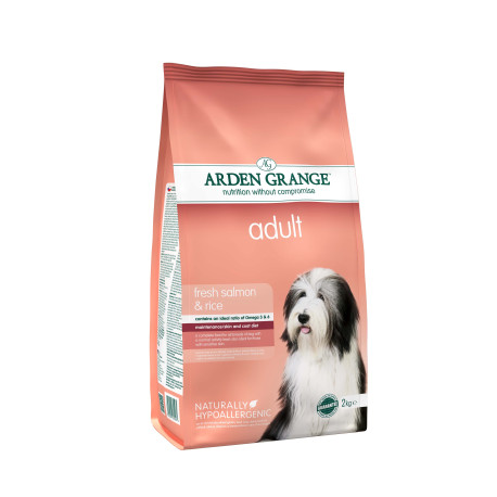 Arden Grange Dog Adult with fresh Salmon&Rice 2kg