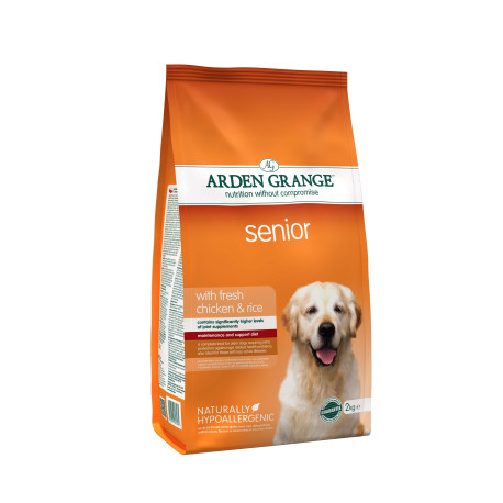 Arden Grange Dog Senior with fresh Chicken&Rice 2kg