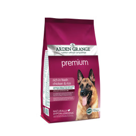 Arden Grange Dog Adult Prem.rich fresh Chick&Rice12kg