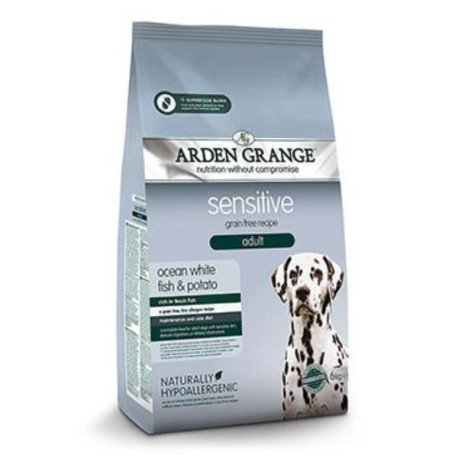 Arden Grange GF Dog Adult Sen.Oc.White Fish&Potato 6kg