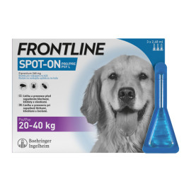 FRONTLINE SPOT ON pro psy L (20-40kg) - 3x2,68ml
