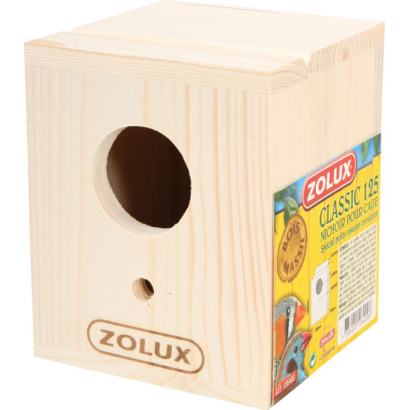 Budka hnízdící CLASSIC 125 pro ptáky, dřevěná Zolux