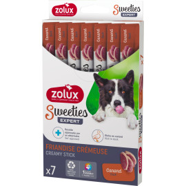 Pochoutka pes SWEETIES kachna 7ks Zolux