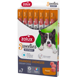 Pochoutka pes SWEETIES kuře 7ks Zolux