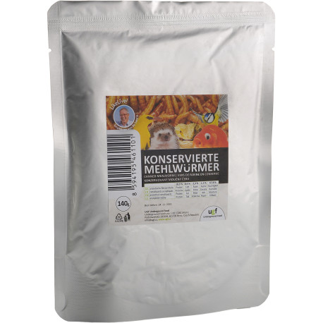 UGF sušený moučný červ kapsa 140g