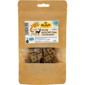 UGF pamlsek Mr. Haff moučný červ, jelen a kurkuma 100g