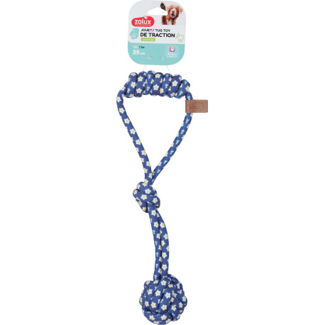 Hračka pes BLUE FLOWER Uzel 39cm Zolux