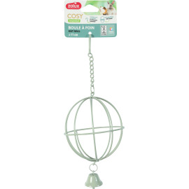 Jesličky na seno COSY kov koule zelená Zolux