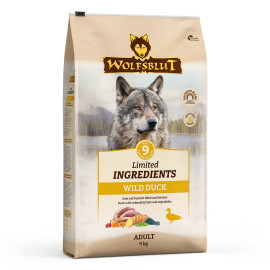 Wolfsblut Dog Adult Limited Ingred. Wild Duck 9kg