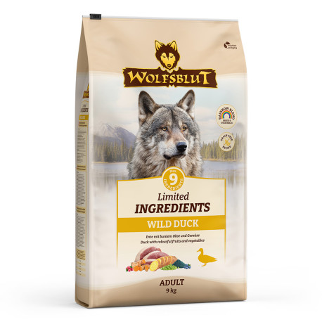 Wolfsblut Dog Adult Limited Ingred. Wild Duck 9kg
