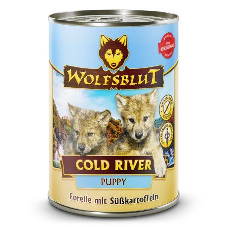 Wolfsblut Dog Puppy Cold River konz. 395g