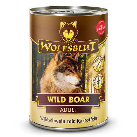 Wolfsblut Dog Adult Wild Boar konz. 395g
