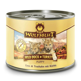 Wolfsblut Dog Puppy Wild Duck konz. 200g