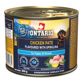 konzerva-ontario-puppy-kureci-pate-s-prichuti-spiruliny-200g