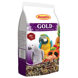 Avicentra Velký papoušek Gold 850g