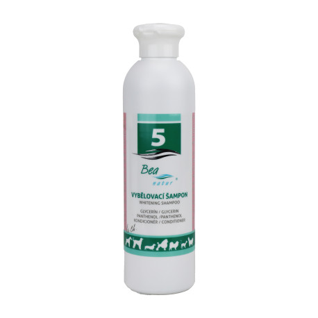 Šampon Bea vybělovací č.5 pro psy a kočky 250ml