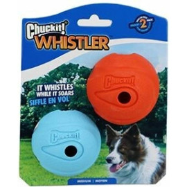 Hračka pes Chuckit The Whistler M 6cm/2ks