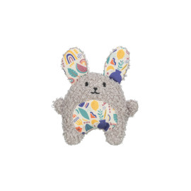 Hračka kočka Králíček plyšový s catnipem 11cm TR