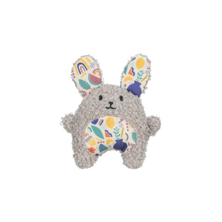 Hračka kočka Králíček plyšový s catnipem 11cm TR