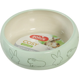 Miska keramická COSY hlodavec 250ml zelená Zolux
