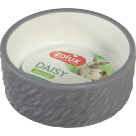 Miska keramická DAISY hlodavec 200ml šedá Zolux