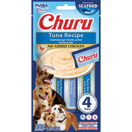 Churu Dog Fish Tuna Recipe 4x14g