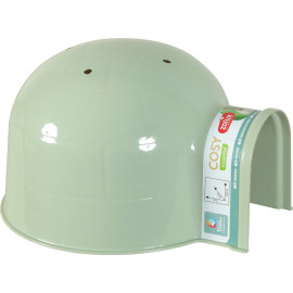 Domeček COSY plastový Iglú L zelený Zolux