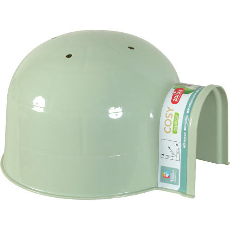Domeček COSY plastový Iglú L zelený Zolux
