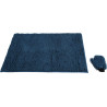 Podložka z mikrovlákna 120x80cm+ rukavice modrá Zolux