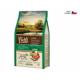 Sam's Field Low Grain Junior Large Lamb - Free Range, superprémiové granule štěně a mladý pes s jehněčím , 2,5 kg (bez pšenice)