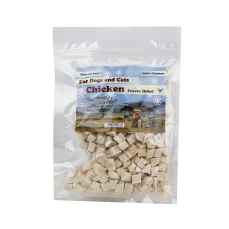 Pochoutka Kuřecí maso kostky sušené mrazem 85g