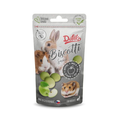 Dafíko piškoty pro hlodavce jablko 25g