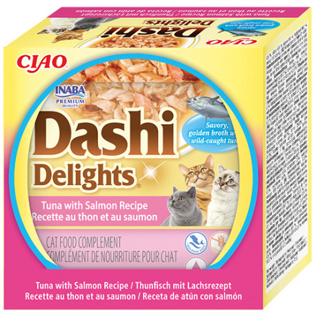 Churu Cat Dashi Delights Tuna with Salmon 70g