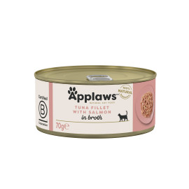 Applaws Cat konzerva Adult Broth tuňák s lososem 70g