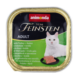 Animonda paštika kočka Adult králík/krůta 100g