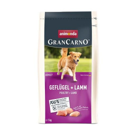 Animonda pes GRANCARNO DryFood Adult drůb/jehněčí 1kg