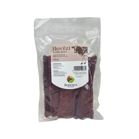 BOHEMIA PLÁTKY Hovězí 100g