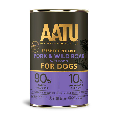 AATU Dog Wild Boar n Pork konz. 400g