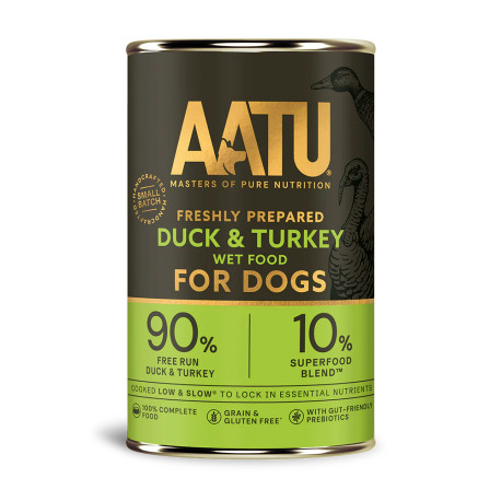 AATU Dog Duck n Turkey konz. 400g