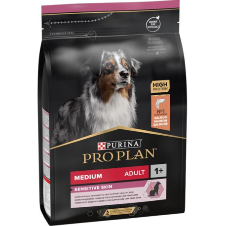 PRO PLAN Dog Adult Medium Sensitive Skin 3 kg