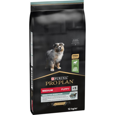 PRO PLAN Puppy Medium Sens.Digestion Lamb 12 kg, �