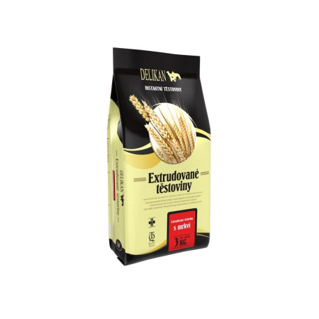Těstoviny  instantní + mrkev pro psy 3kg