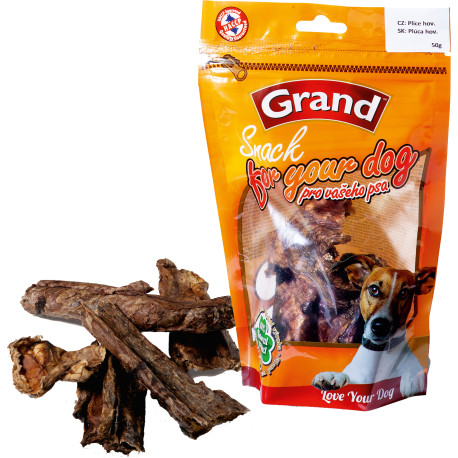 GRAND Suš. Mňamka plíce 50g