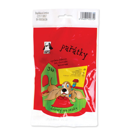 Pochoutka sušená MAPES drůbeží pařátky 3ks