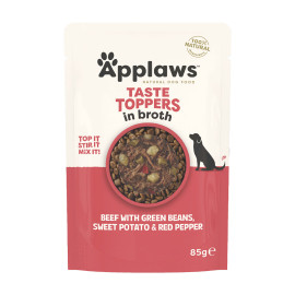 Applaws Dog kapsa Toppers Broth hovězí s batáty 85g