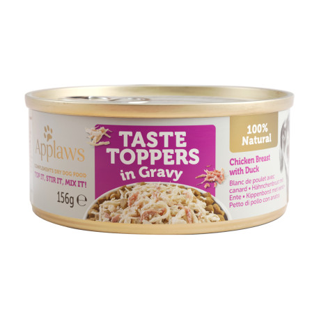 Applaws Dog konz. Toppers Gravy kuře s kachnou 156g
