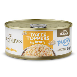 Applaws Dog konz. Toppers Puppy Broth kuřecí prsa 156g
